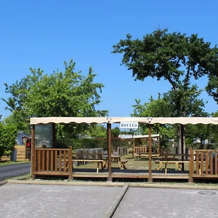Mobil-home Les Bains 4pers Campingplatz