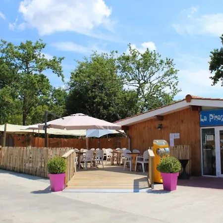 Mobil-home Les Bains 4pers Campingplatz Andernos-les-Bains