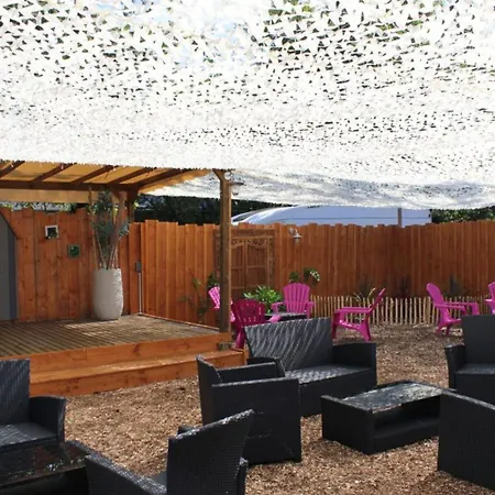 Campingplatz Mobil-home Les Bains 4pers Andernos-les-Bains