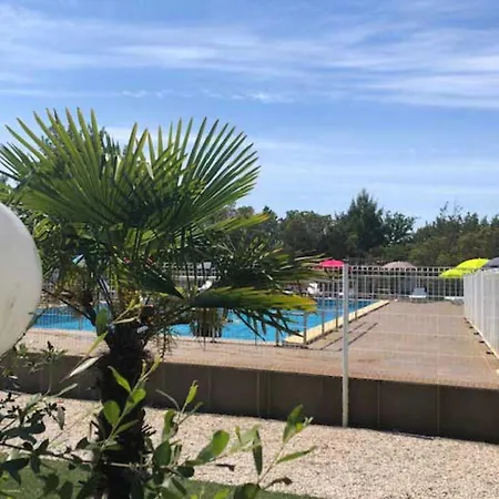 Campingplatz Mobil-home Les Bains 4pers